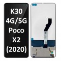 Xiaomi Redmi K30 (4G)/ K30 5G/ K30i 5G// Poco X2 (2020) LCD and touch screen (Original Service Pack)(NF) [Black] X-374